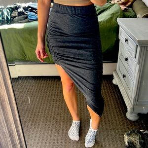 Asymmetrical skirt